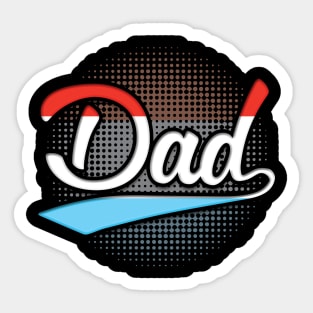 Luxembourgish Dad - Gift for Luxembourgish From Luxembourg Sticker